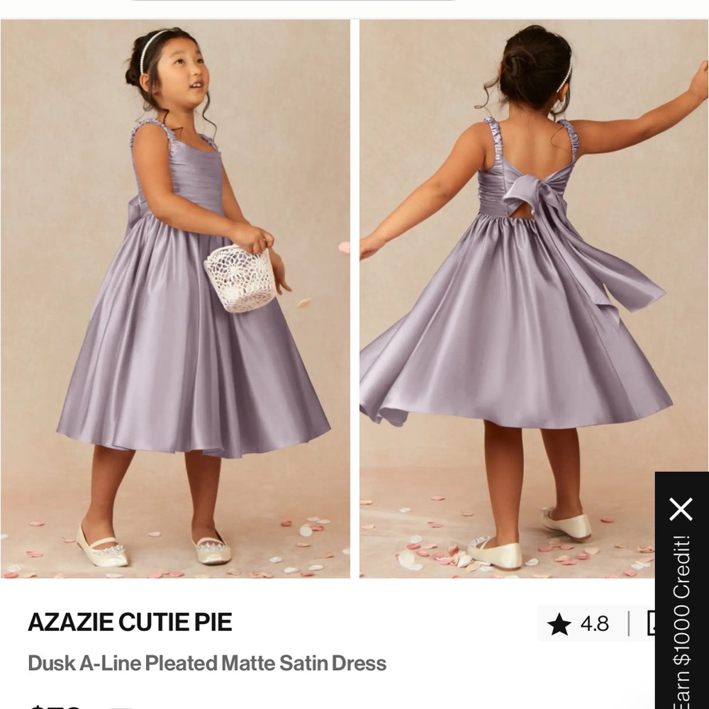 Azazie Cutie Pie Flower Girl Dress